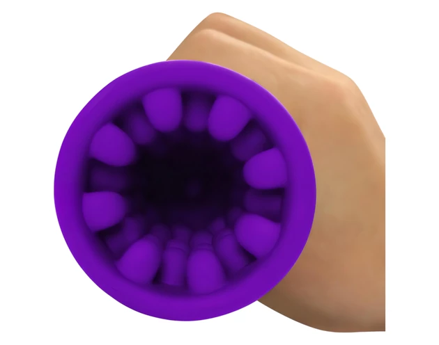 Sunfo - akkus makkvibrátor (lila)