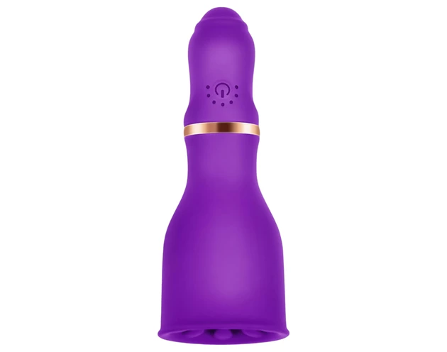 Sunfo - akkus makkvibrátor (lila)