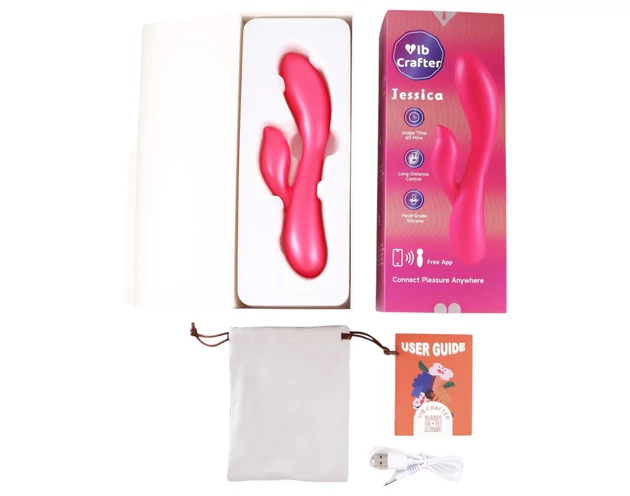 LP Jessica - okos, vízálló csiklókaros vibrátor (pink)