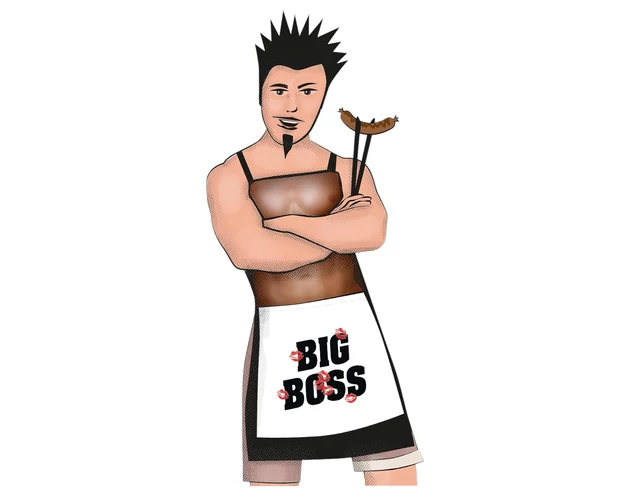 CHEFCOCK - BIG BOSS mókás kötény