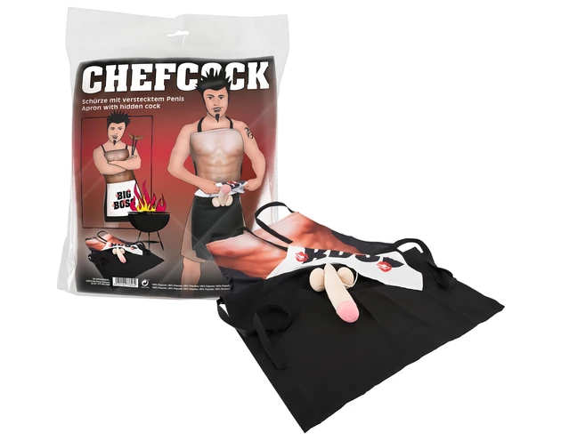 CHEFCOCK - BIG BOSS mókás kötény