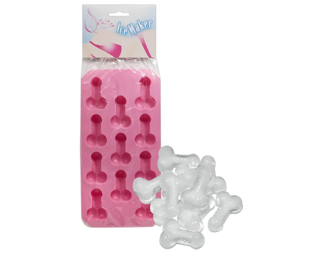 Szilikon jégkocka készítő - pénisz