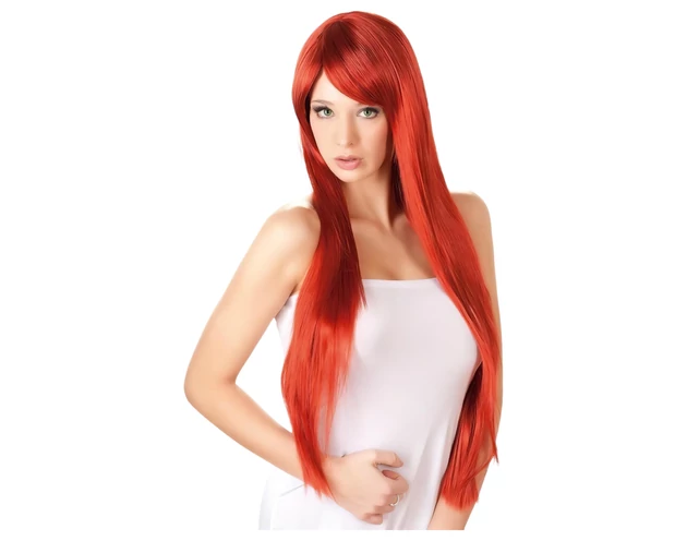 Cottelli - Extra hosszú, vörös paróka