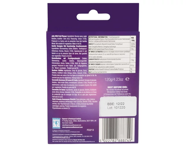 Kólás gumicukor - pénisz (120g)