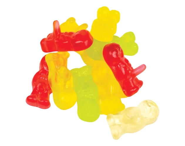 Gyümölcs ízű gumicukor - pajkos pasik (150g)