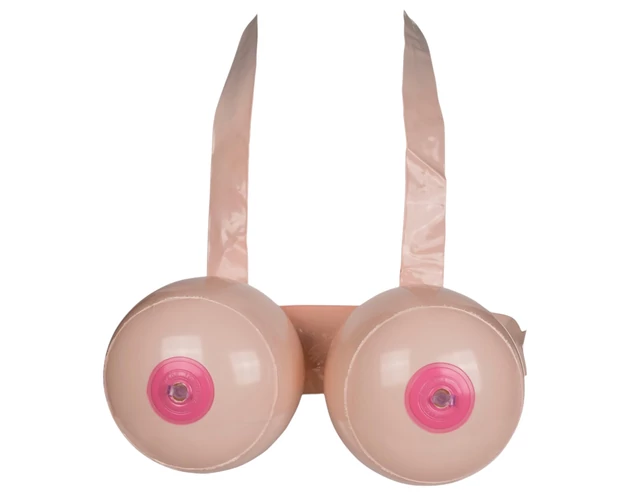 Boob Battle - felfújható felcsatolható cicicsata (natúr)