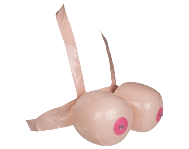 Boob Battle - felfújható felcsatolható cicicsata (natúr)