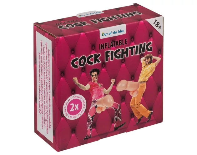 Cock Fighting - felfújható felcsatolható pénisz (natúr)
