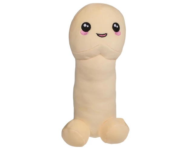 Plüss fütyi - 30 cm (natúr)