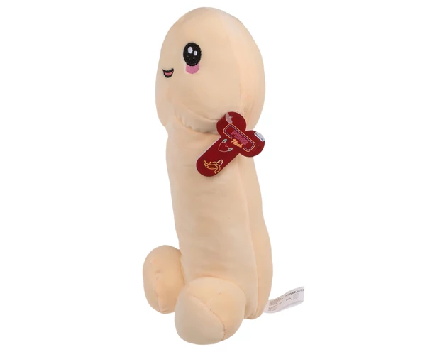 Plüss fütyi - 30 cm (natúr)