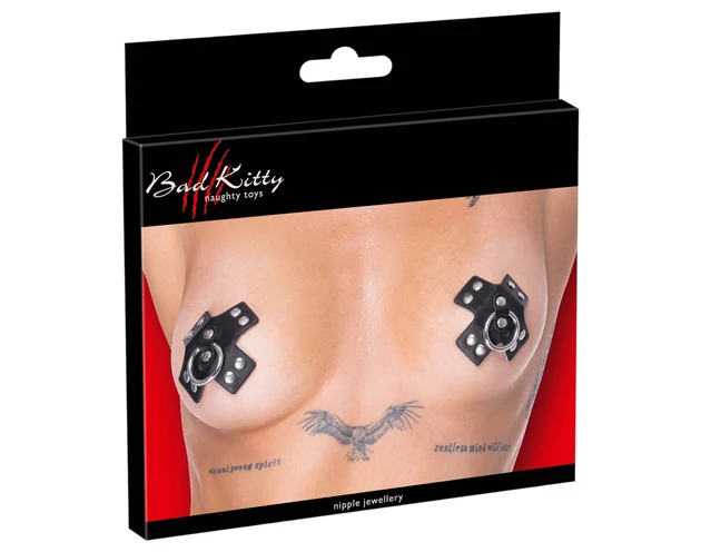 Bad KItty - piercinges bimbómatrica (fekete)