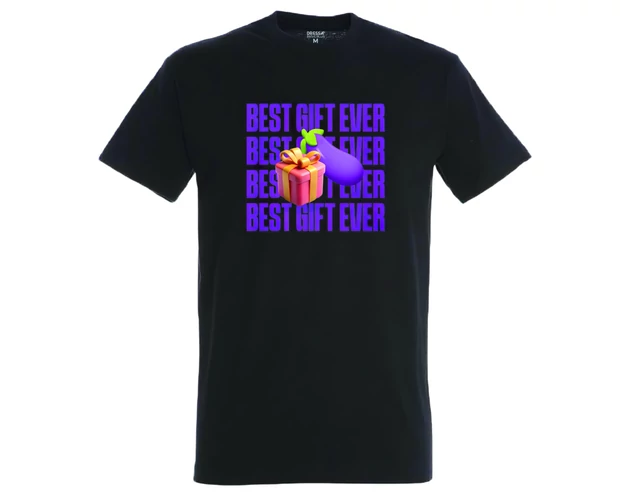 Best Gift Ever - férfi póló (fekete)