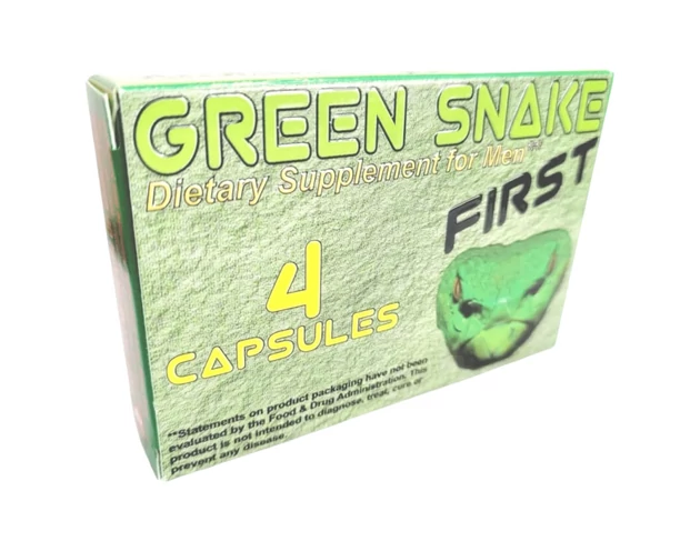Green Snake First - étrend kiegészítő kapszula férfiaknak (4db)