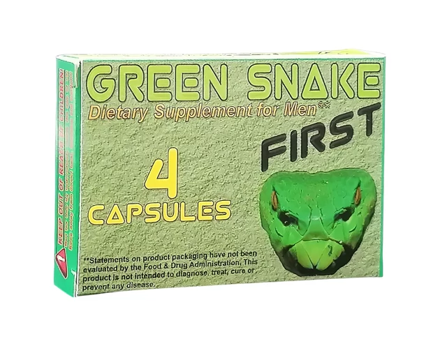 Green Snake First - étrend kiegészítő kapszula férfiaknak (4db)