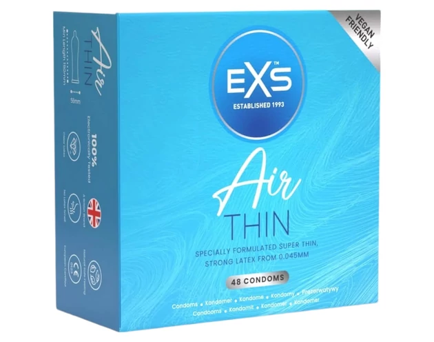 EXS Air Thin - latex óvszer (48db)