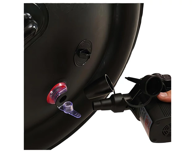 Magic Pillow - Felfújható BDSM szexbútor - bilinccsel - nagy (piros)