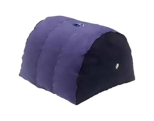 Magic Pillow - Felfújható szexpárna - dildótartóval (lila)