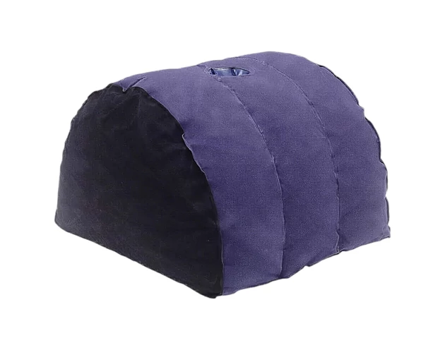 Magic Pillow - Felfújható szexpárna - dildótartóval (lila)