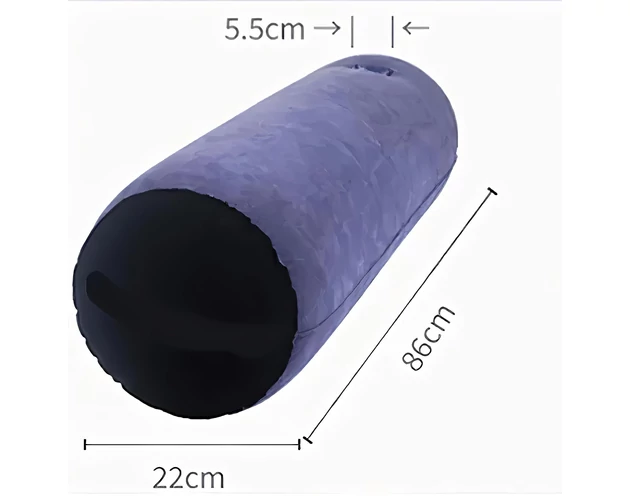 Magic Pillow - felfújható szexpárna - hengeres (lila)