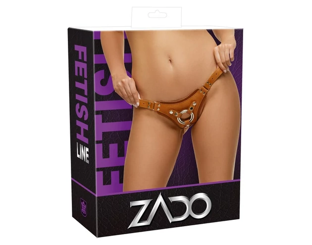 ZADO - bőr alsó felcsatolható termékekhez (barna)