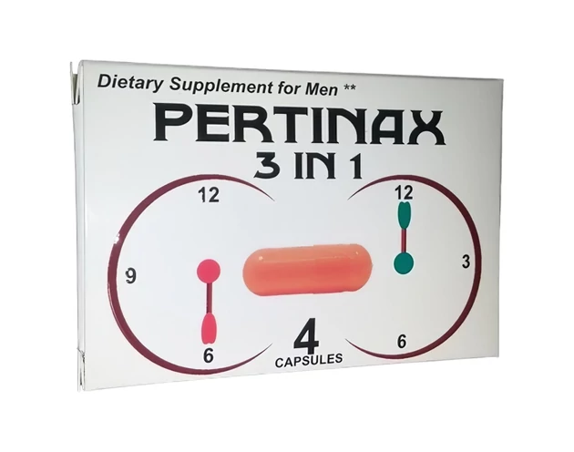 Pertinax 3in1 Plus - étrend kiegészítő kapszula férfiaknak (4db)