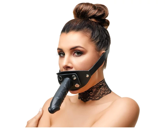 ZADO - pénisz szájpecek (fekete)