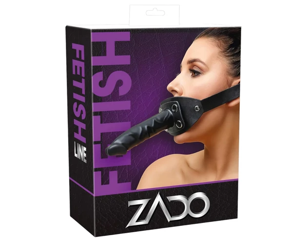 ZADO - pénisz szájpecek (fekete)
