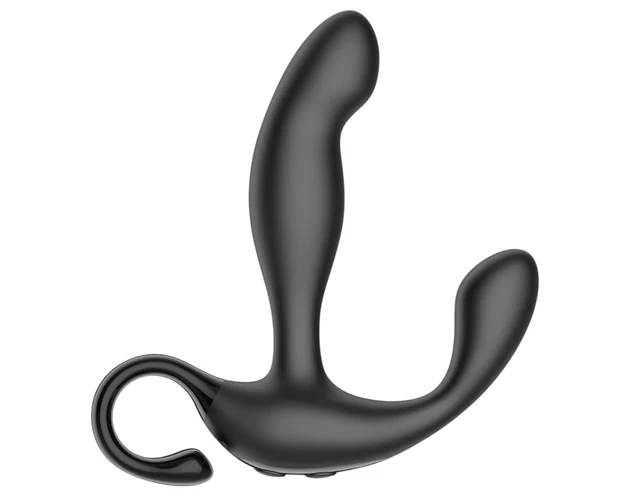 Funny Me Finger Wiggle - rádiós prosztata vibrátor (fekete)