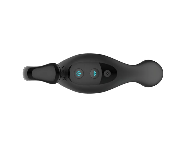 Funny Me Finger Wiggle - rádiós prosztata vibrátor (fekete)