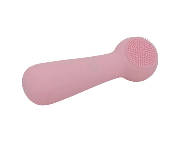 FaceClean - akkus, vízálló arc masszírozó készülék (pink)