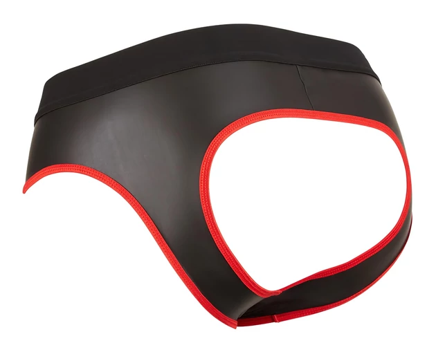 Svenjoyment - nyitott jock alsó (fekete)