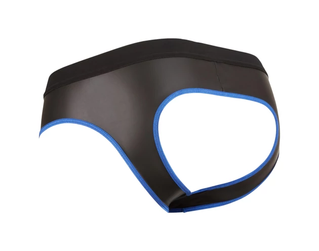 Svenjoyment - nyitott jock alsó (fekete-kék)