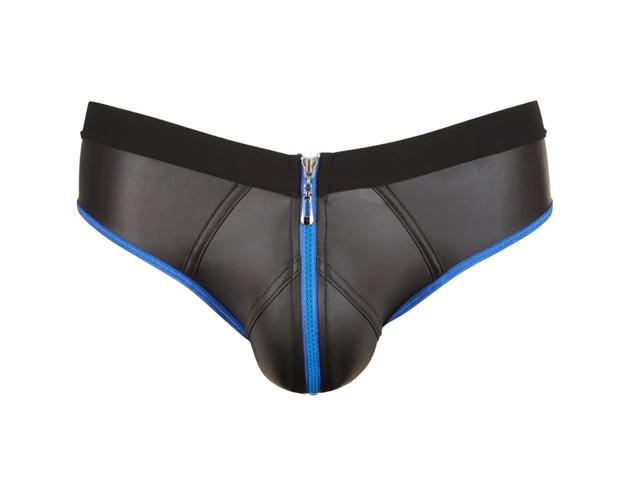 Svenjoyment - nyitott jock alsó (fekete-kék)
