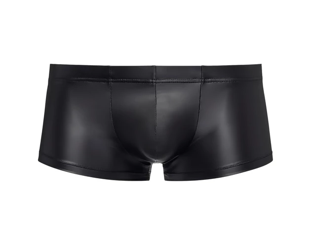 NEK - fényes rövid boxer (fekete)