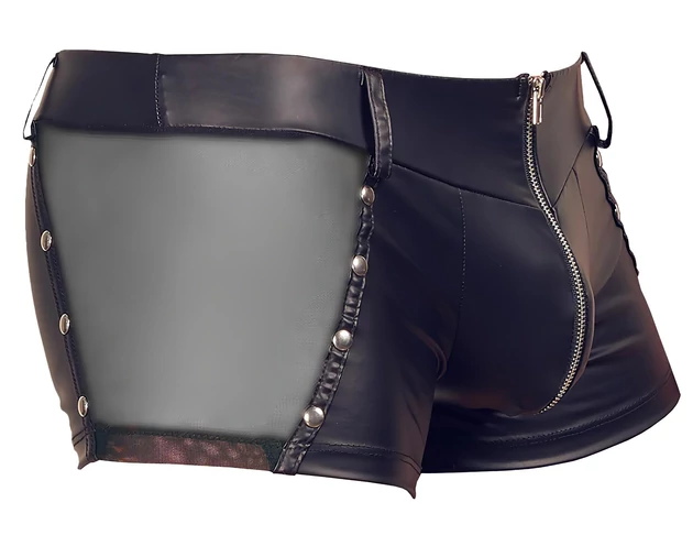 Svenjoyment - fényes boxer (fekete)