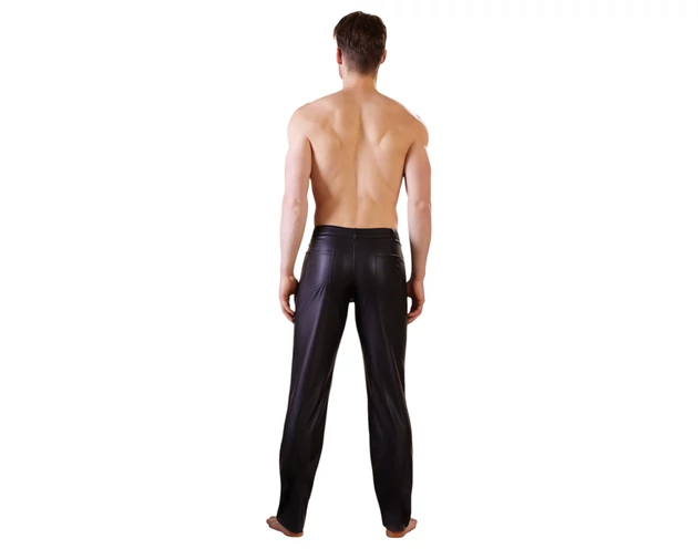 NEK - fényes hatású nadrág (fekete)