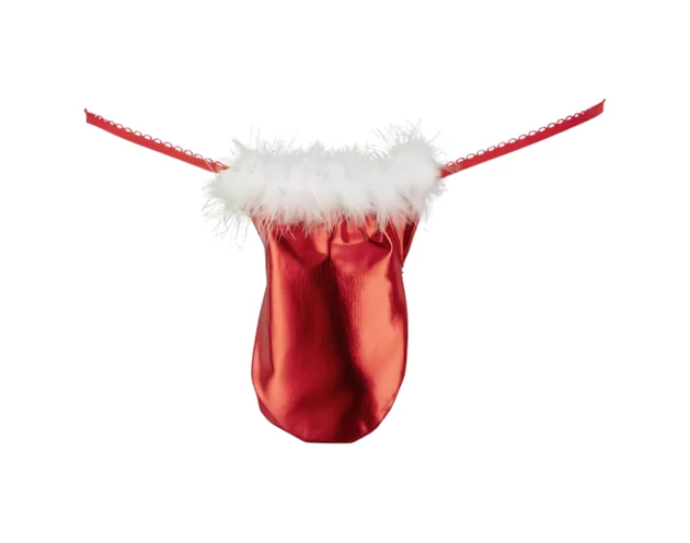 Meglepetés tanga férfiaknak - piros (S-L)