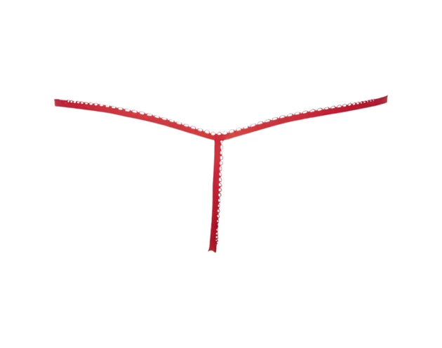 Meglepetés tanga férfiaknak - piros (S-L)