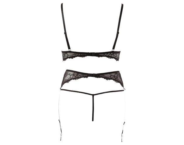 Abierta Fina - gyöngyös, csipke fehérnemű szett