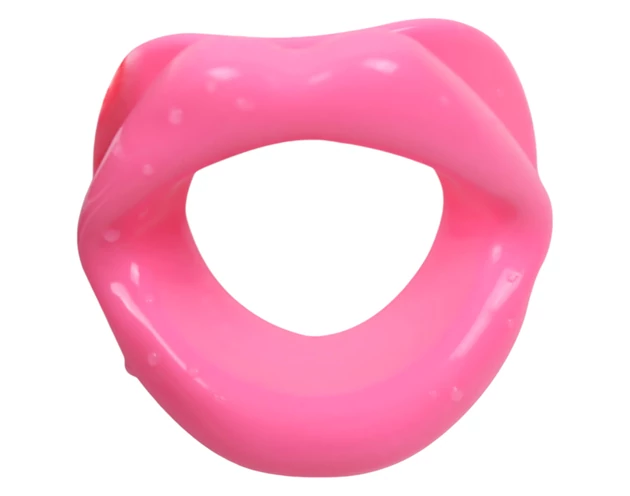 Ida Leather - nyitott szájpecek (pink)