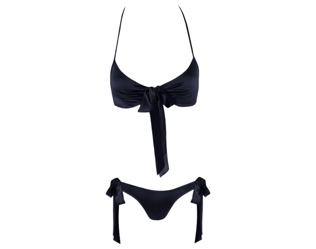 Cottelli - bikini fazonú melltartó szett (fekete)