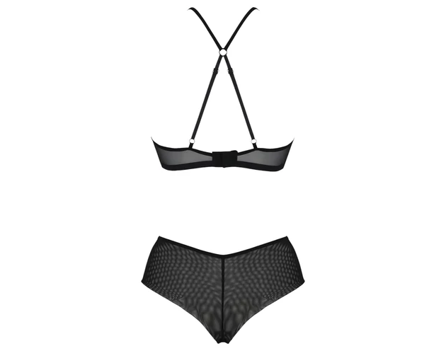 Passion Eco Kerria - csipke bikini szett (fekete)