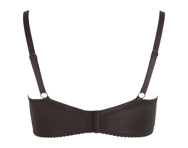 Cottelli Plus Size - merevített mellemelő (fekete)