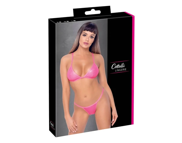 Cottelli - bikini tangával (pink)