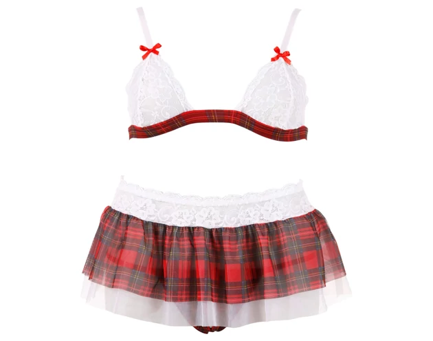 Cottelli - Szexi diáklány jelmez - melltartó szett
