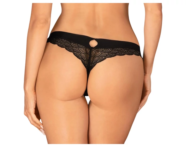 Obsessive Chemeris - szexi tanga (fekete)