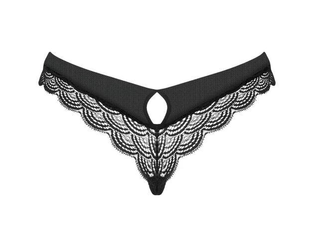 Obsessive Chemeris - szexi tanga (fekete)