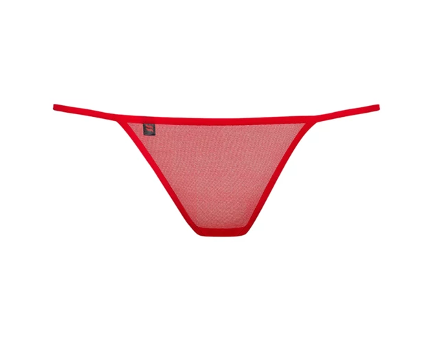 Obsessive Luiza - tulipános tanga (piros)
