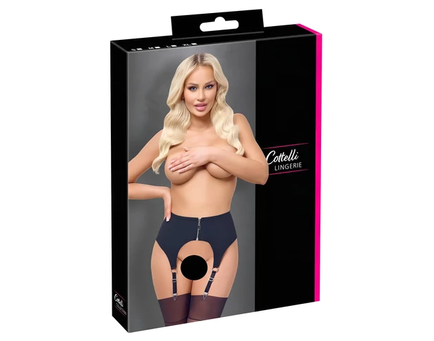 Cottelli - matt harisnyatartó (fekete)