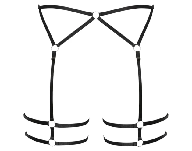 Cottelli - vékony testhám alsó (fekete)